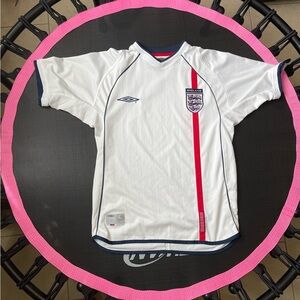 Umbro 2001-2003 England Home Shirt S
